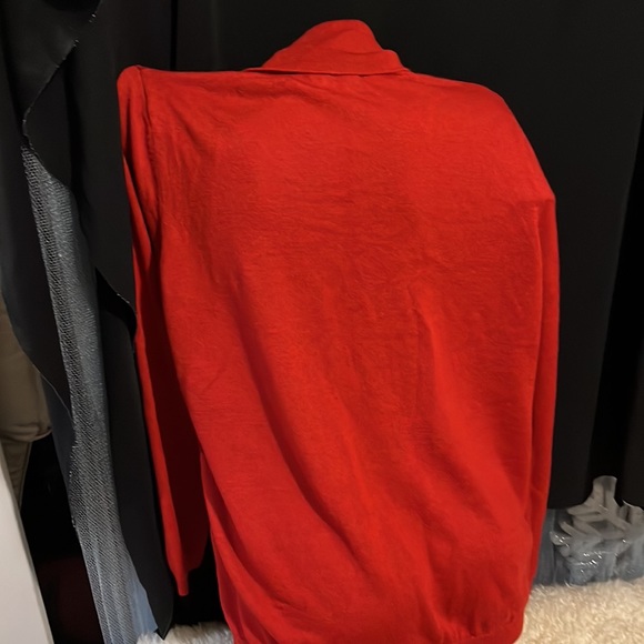 Red cowl neck sweater - Picture 4 of 4